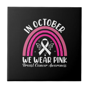 Im Oktober tragen wir rosa Fliese