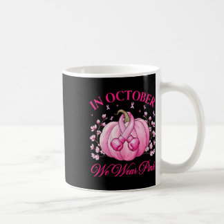 Im Oktober tragen wir Rosa für Krieger Brustkrebs Kaffeetasse