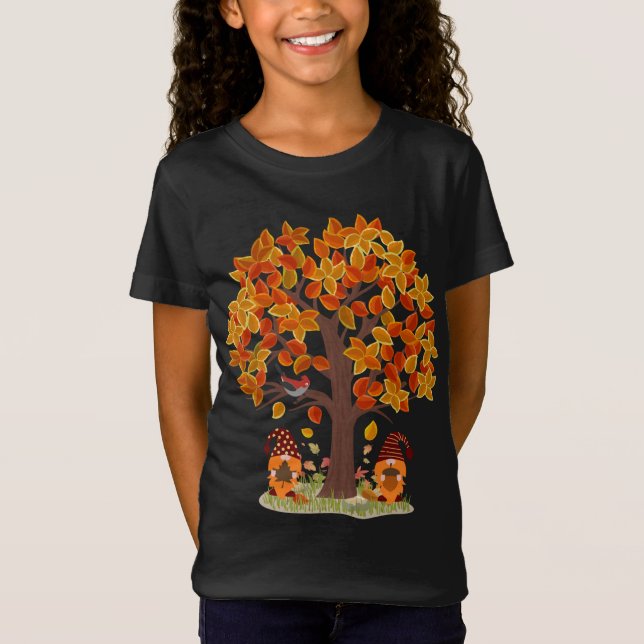 Im Oktober tragen wir rosa Gnome Brustkrebs-Aware T-Shirt (Vorderseite)