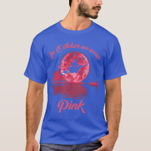 Im Oktober tragen wir rosa Hexe T-Shirt
