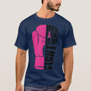 Im Oktober tragen wir rosa Schmetterlinge Brustkre T-Shirt