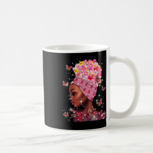 Im Oktober tragen wir rosa schwarze Frauen Brustkr Kaffeetasse