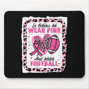Im Oktober tragen wir Rosa und schauen American Fo Mousepad