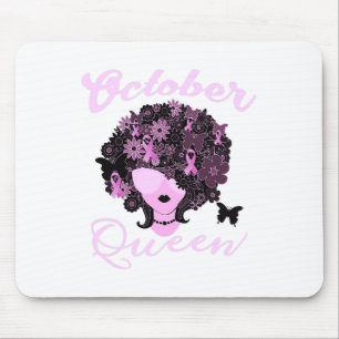 Im Oktober tragen wir rosa weibliche Brustkrebs Aw Mousepad