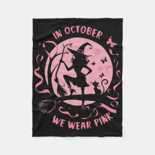 Im Oktober tragen wir rosafarbene Rosa-Rotzunge-Br Fleecedecke