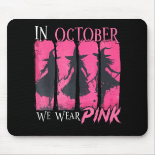 Im Oktober tragen wir rosafarbene Rosa-Rotzunge-Br Mousepad