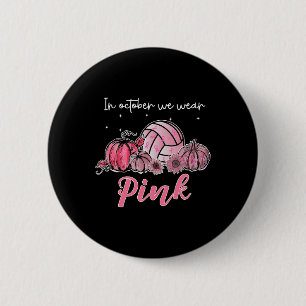 Im Oktober tragen wir rosafarbenen Brustkrebs A Button