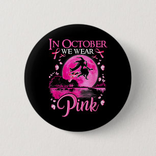 Im Oktober tragen wir rosafarbenen Ribbon-Brustkre Button