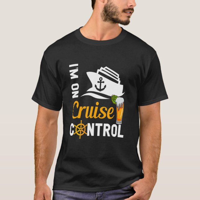 Im on Cruise spannende Coole Ferien Kreuzfahrt Con T-Shirt (Vorderseite)