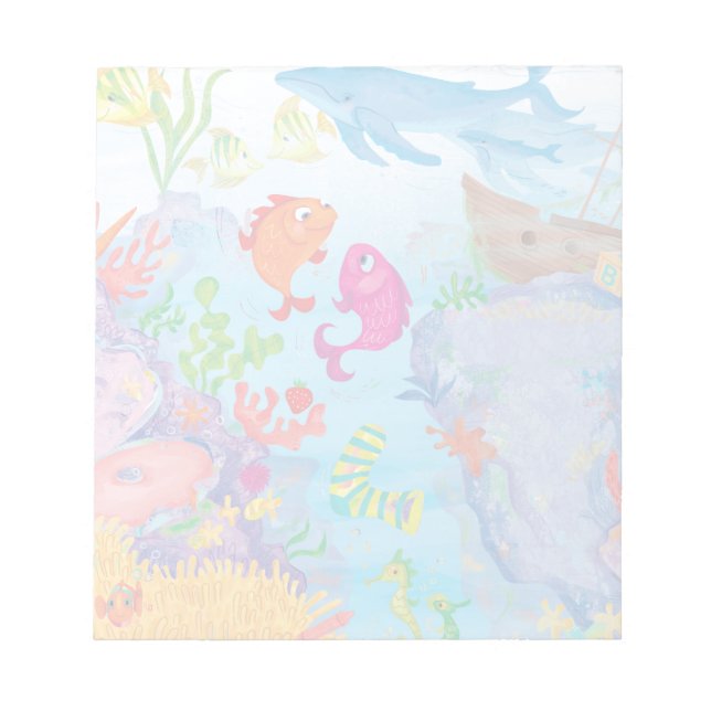 Im Ozean Notizblock (Vorderseite)