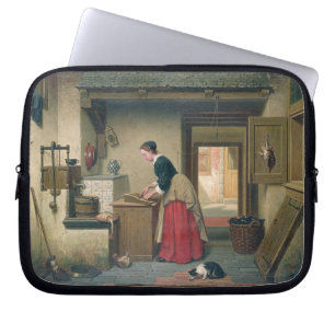 Im Pantry 1868 (Öl auf Platte) Laptopschutzhülle