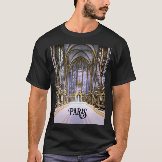 Im Pariser Sainte-Chapelle (1900) T-Shirt (Vorderseite)