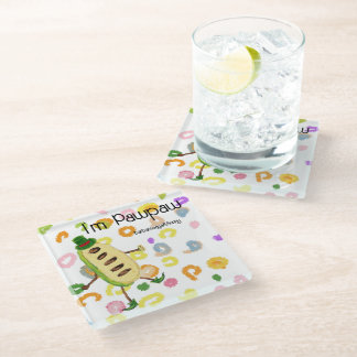 I'm Pawpaw Glasuntersetzer