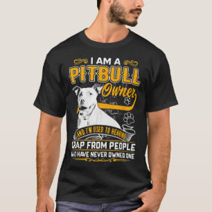 Im Pit Bull Terrier Owner Dog Liebe R Vater Mama B T-Shirt