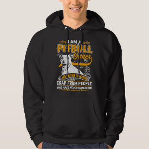 Im Pitbull Terrier Owner Dog Vater Mama Hoodie