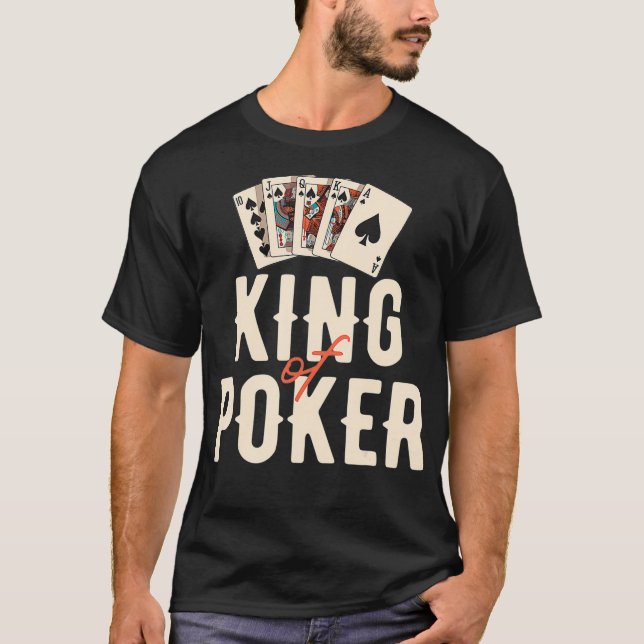 Im Poker King _1  T-Shirt (Vorderseite)