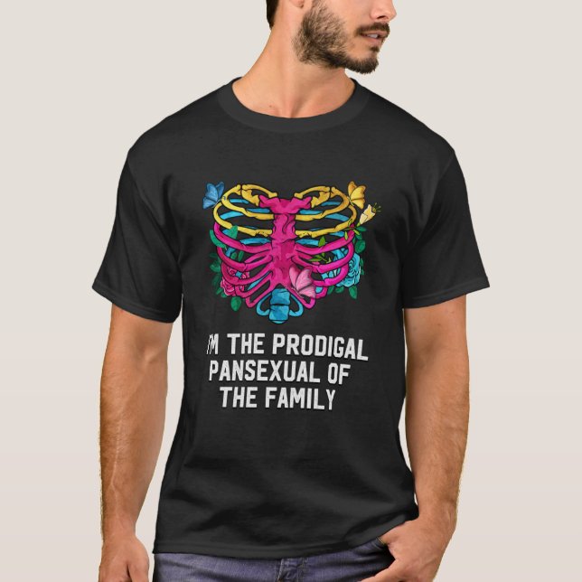 Im Prodigal Pansexual Pan LGBTQ Nonbinary Prid T-Shirt (Vorderseite)