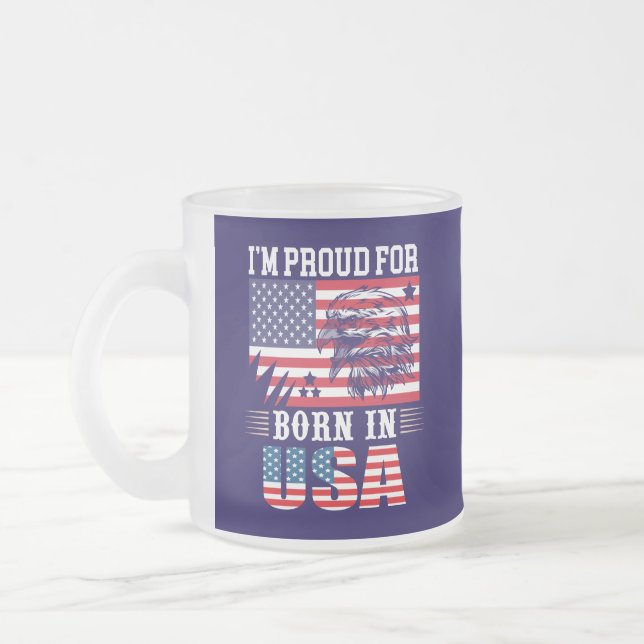 I'm Proud For Born in USA-62974 Mattglastasse (Links)