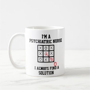 Im psychiatrischen Bereich finde ich immer eine Lö Kaffeetasse