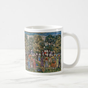 Im Rahmen der Bäume von Maurice Prendergast, Fine Kaffeetasse