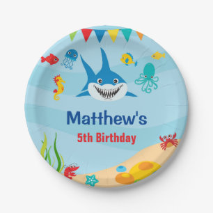 Im Rahmen der Teller des Meerespapiers