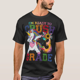 Im Ready o Crush rd Grade Unicorn bin ich bereit T-Shirt
