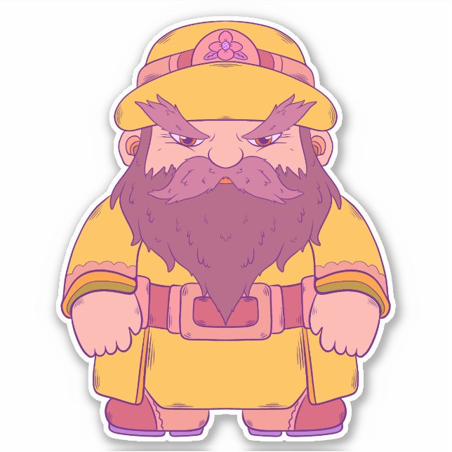 Im Regen Aufkleber (Vorderseite)