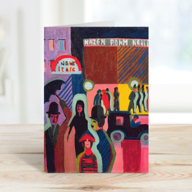 Im Regen lagern | Ernst Ludwig Kirchner Karte (Von Creator hochgeladen)