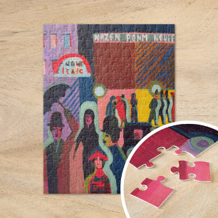 Im Regen lagern   Ernst Ludwig Kirchner Puzzle