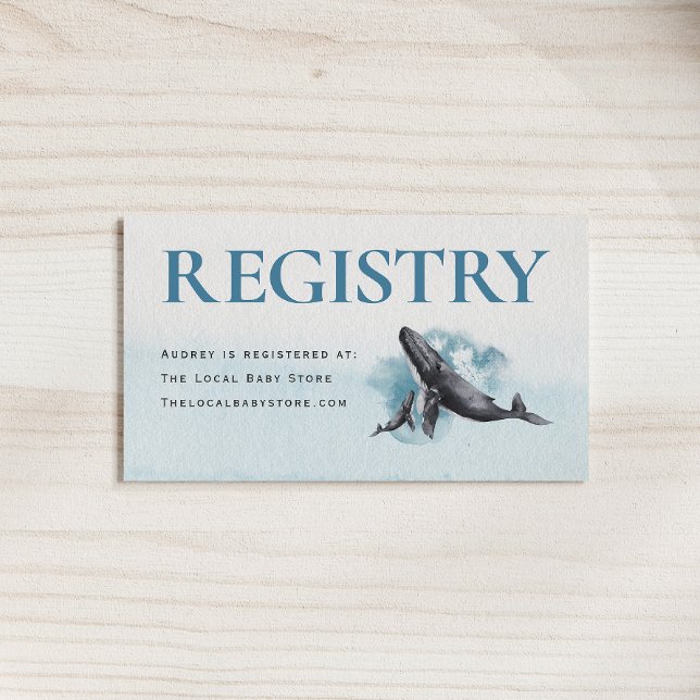 Im Register für Whale im Meer Begleitkarte (Von Creator hochgeladen)