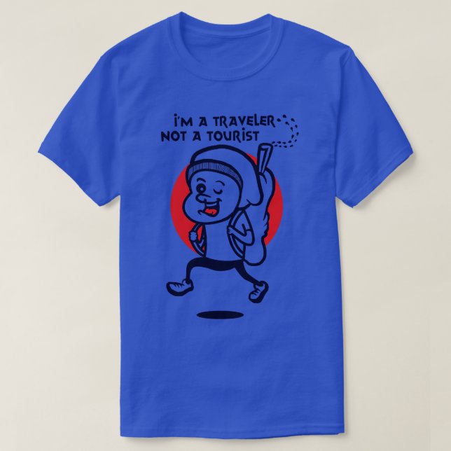im Reisenden T-Shirt (Design vorne)