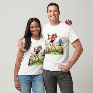 Im Rough-Golf-T - Shirt