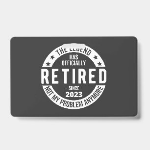 im Ruhestand 2023 Ausweis