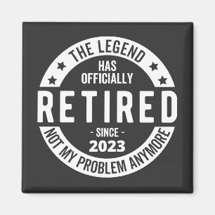 im Ruhestand 2023 Magnet