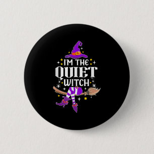 Im ruhigen Hexenmeister Halloween Matching Group C Button