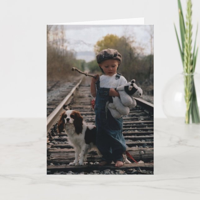 IM RUNNING AWAY KARTE (Vorderseite)