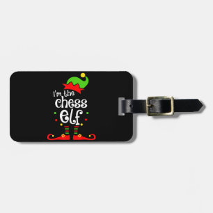 im Schach Elf Weihnachten Familienfreund Weihnacht Gepäckanhänger