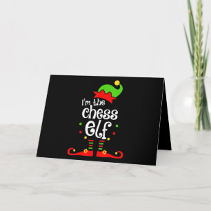 im Schach Elf Weihnachten Familienfreund Weihnacht Karte
