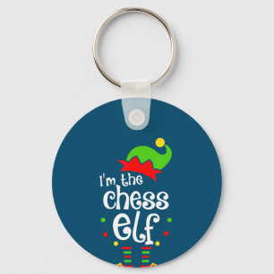 im Schach Elf Weihnachten Familienfreund Weihnacht Schlüsselanhänger