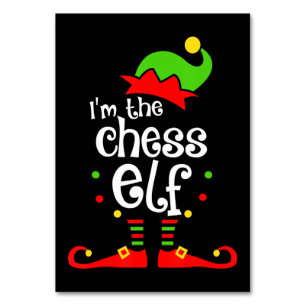 im Schach Elf Weihnachten Familienfreund Weihnacht Tischnummer