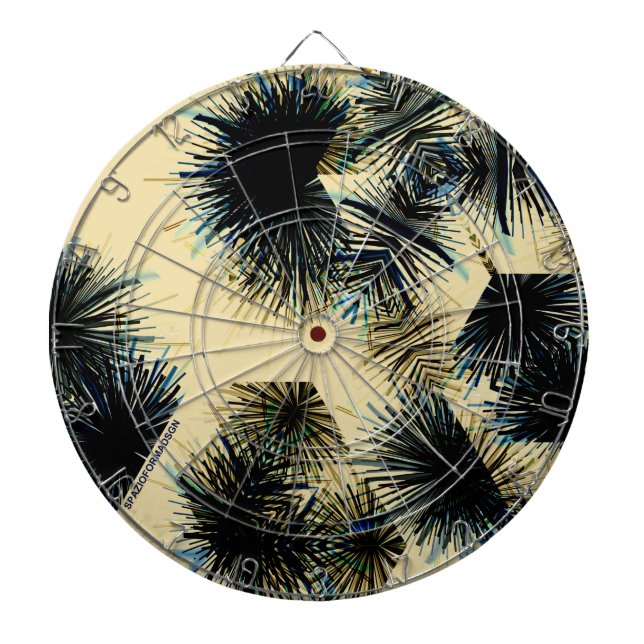 Im Schatten der Farbe Beige Dartscheibe (vorne)