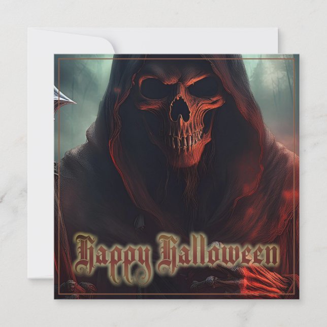 Im Schatten des grimmigen Sensenmanns - Halloween (Vorderseite)