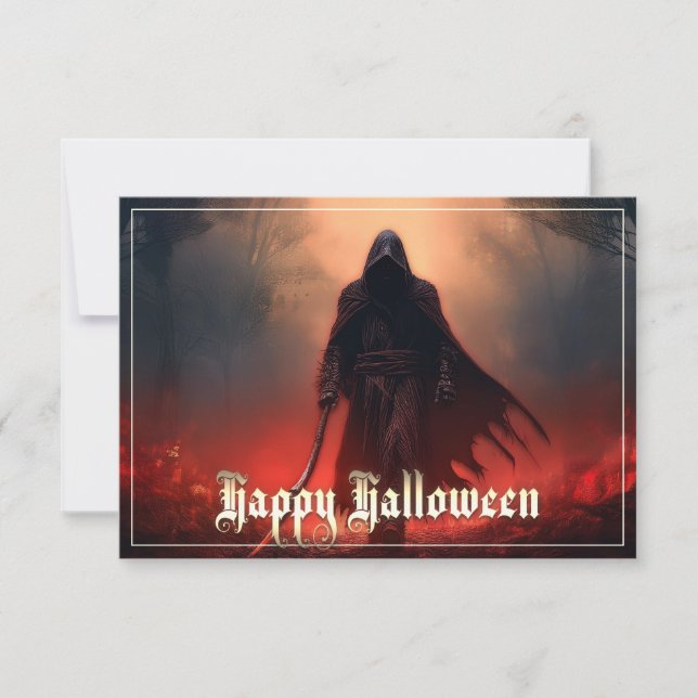 Im Schatten des grimmigen Sensenmanns - Halloween (Vorderseite)