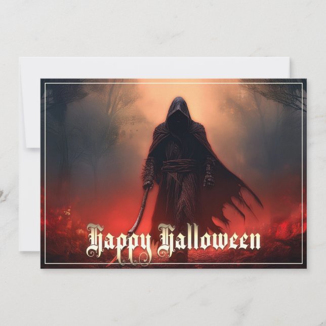 Im Schatten des grimmigen Sensenmanns - Halloween (Vorderseite)