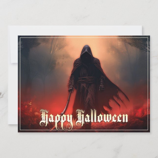 Im Schatten des grimmigen Sensenmanns - Halloween (Vorderseite)