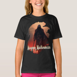 Im Schatten des grimmigen Sensenmanns - Halloween T-Shirt