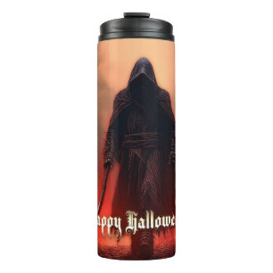Im Schatten des Sensenmannes - Halloween Thermosbecher