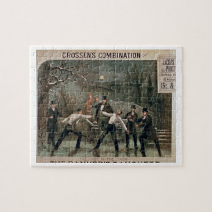 "Im Schnee", duellieren Plakat für 'den Daugh des Puzzle