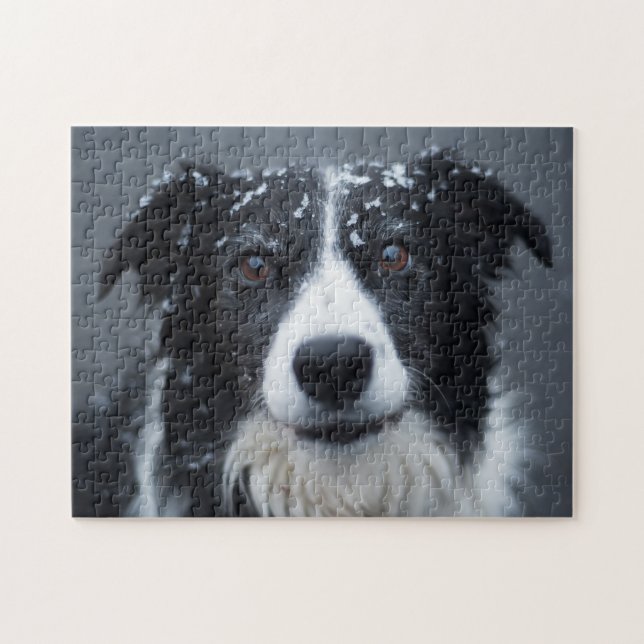 Im Schneehund Puzzle (Horizontal)