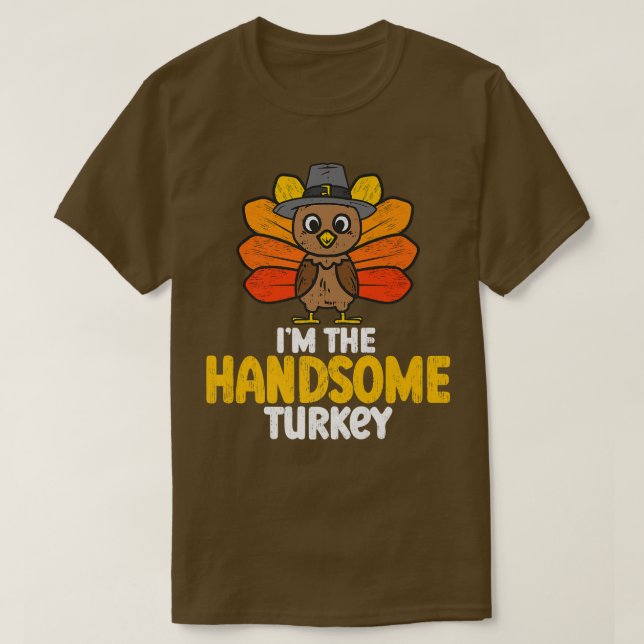Im schönen Türkei glücklich Thanksgiving 2022 Aut T-Shirt (Design vorne)